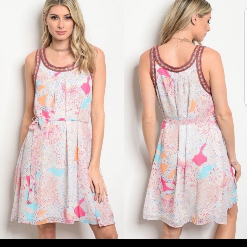 🆕️Easter ready 🐇Multicolored multilayered dress👗last ones
